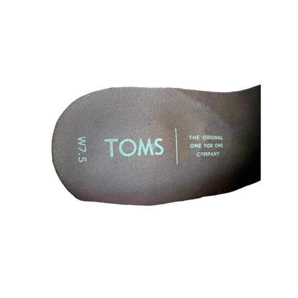 Toms Esme Leather Chelsea Boots Burnt Henna Size 7.5 - Picture 10 of 13